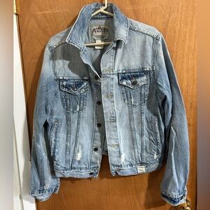 Abercrombie & Fitch Light Blue Denim Jacket